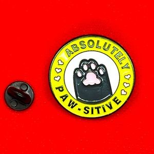 Absolutely Paw-Sitive Pin Brooch